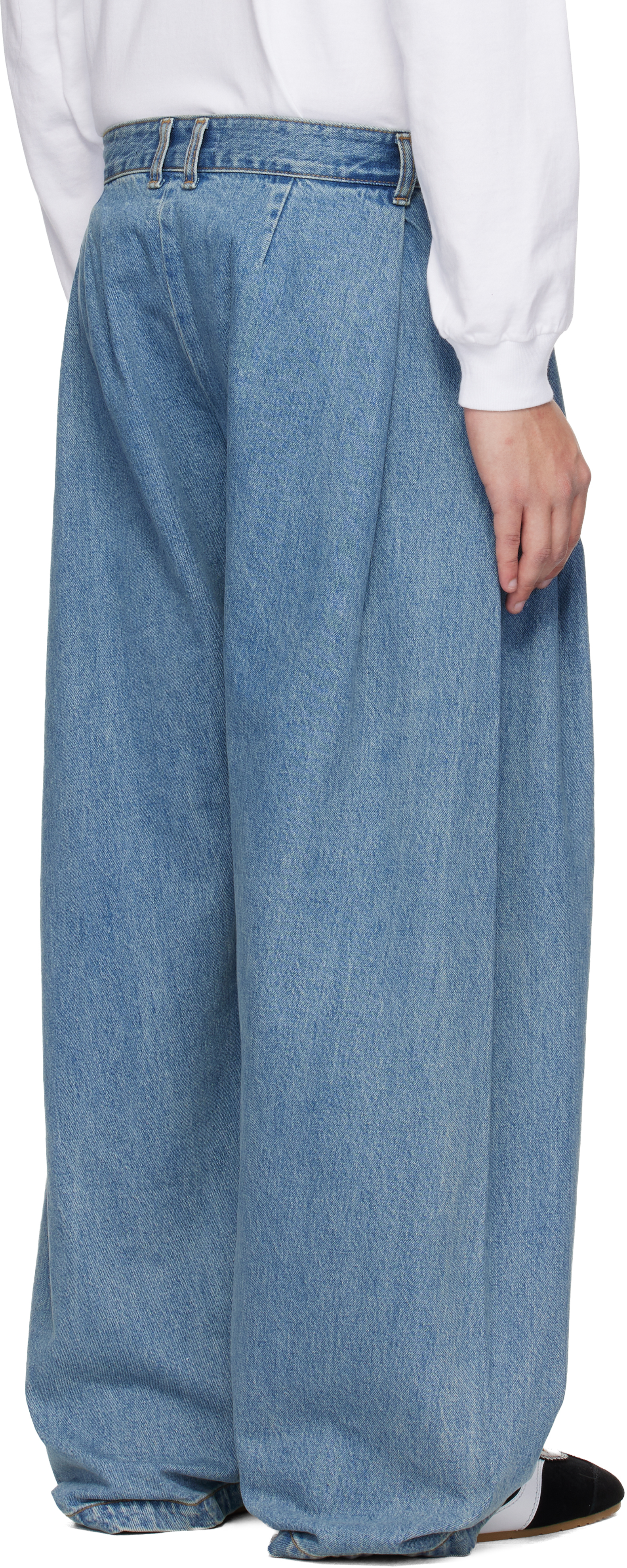 Blue Denim 410 Bermuda Jeans
