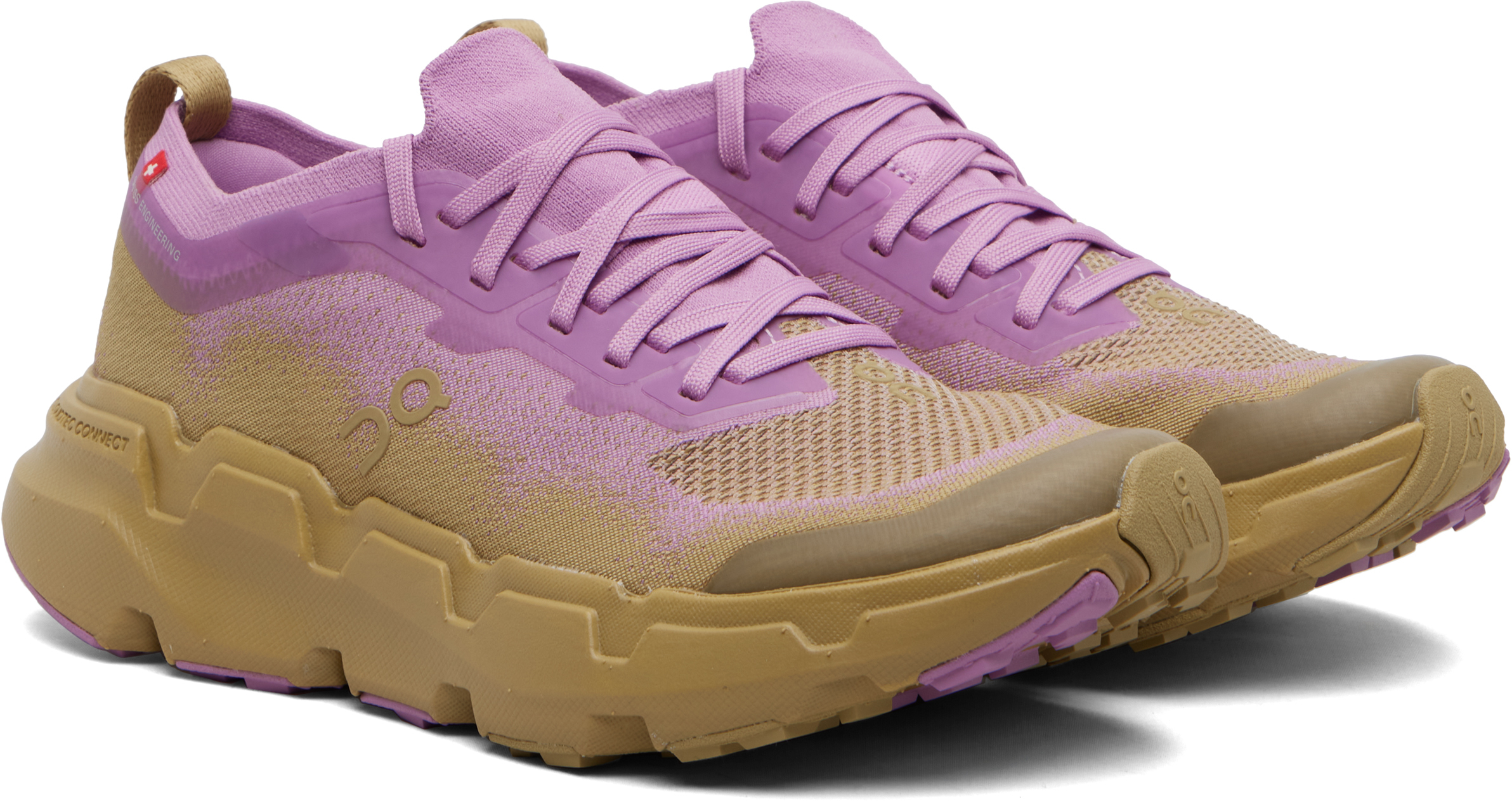 Pink & Beige Cloudsoma Sneakers