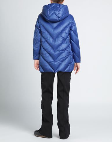Woman Puffer Blue Size 4 Polyamide