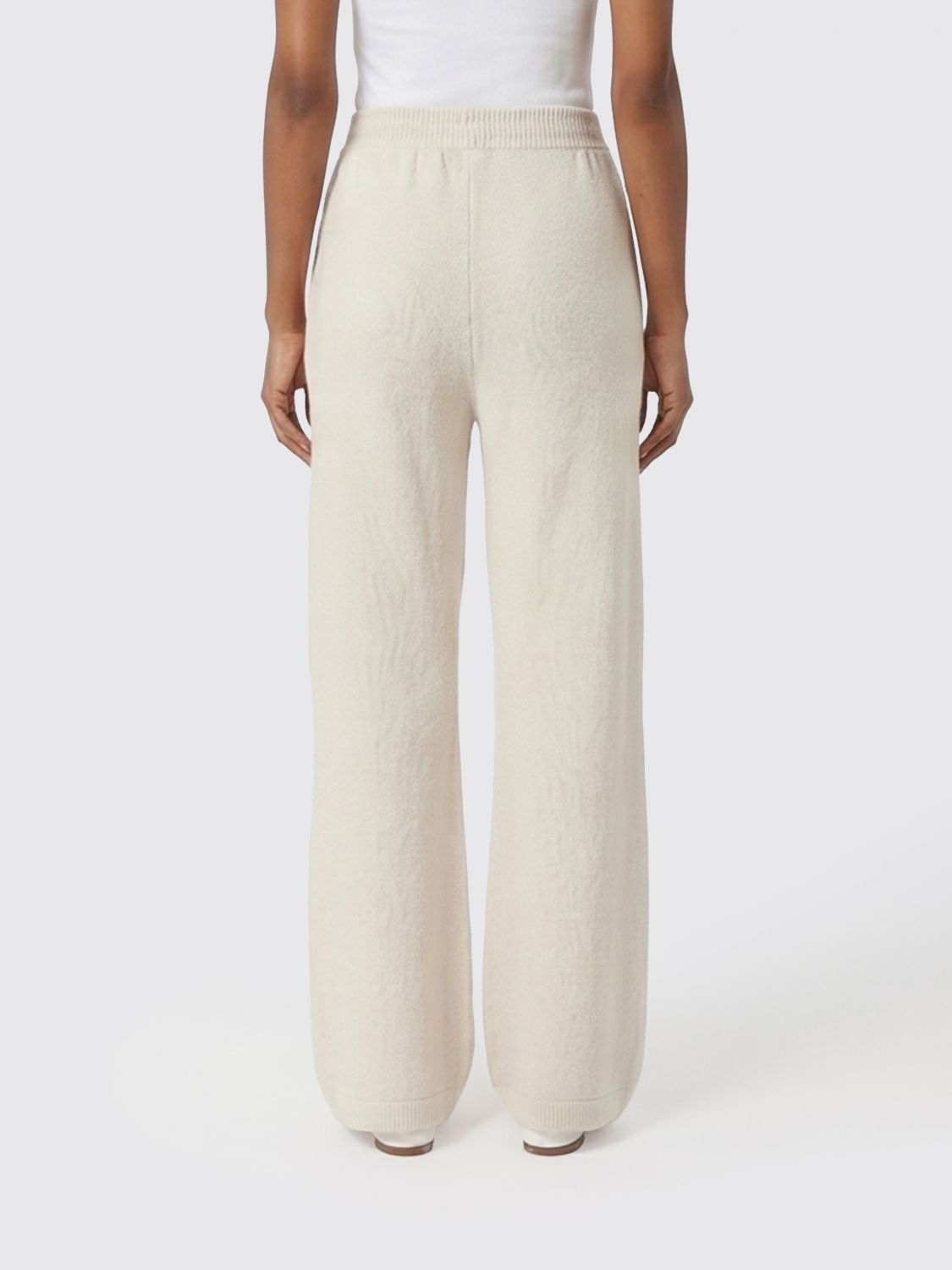 Pants Woman color Beige
