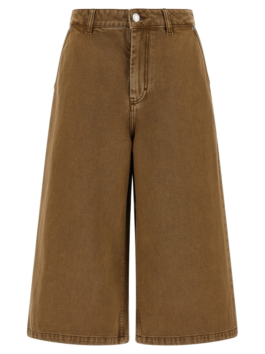Denim Bermuda Shorts