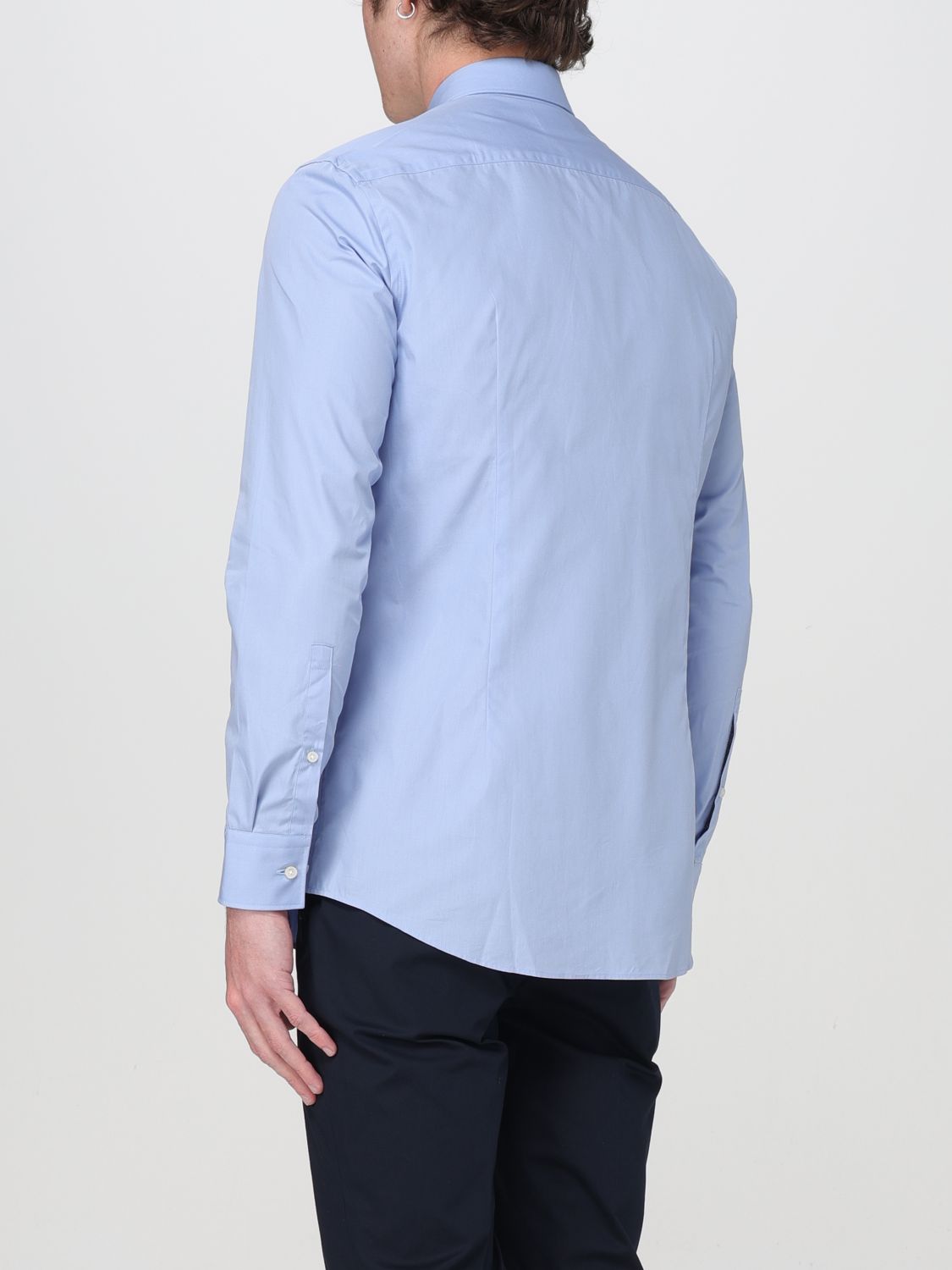 Shirt Men color Sky Blue
