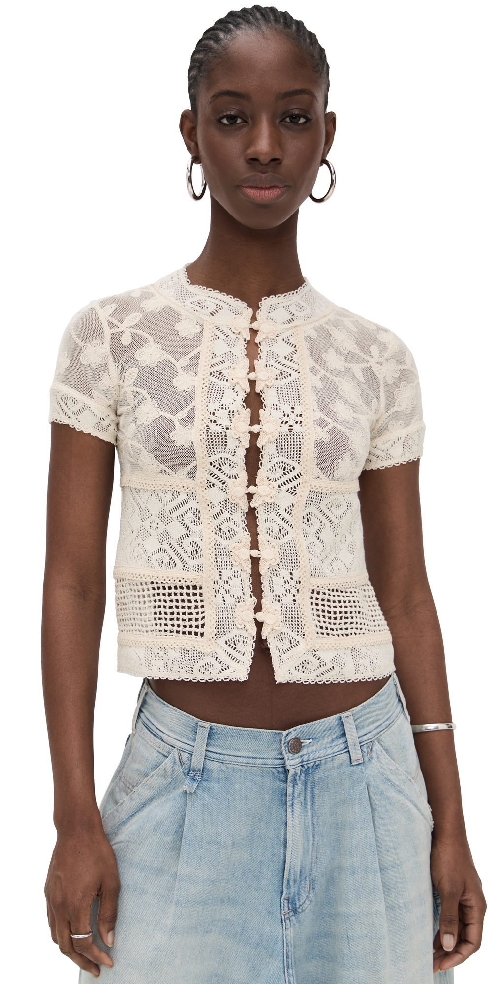 SIEDRES Syrine Top Ecru