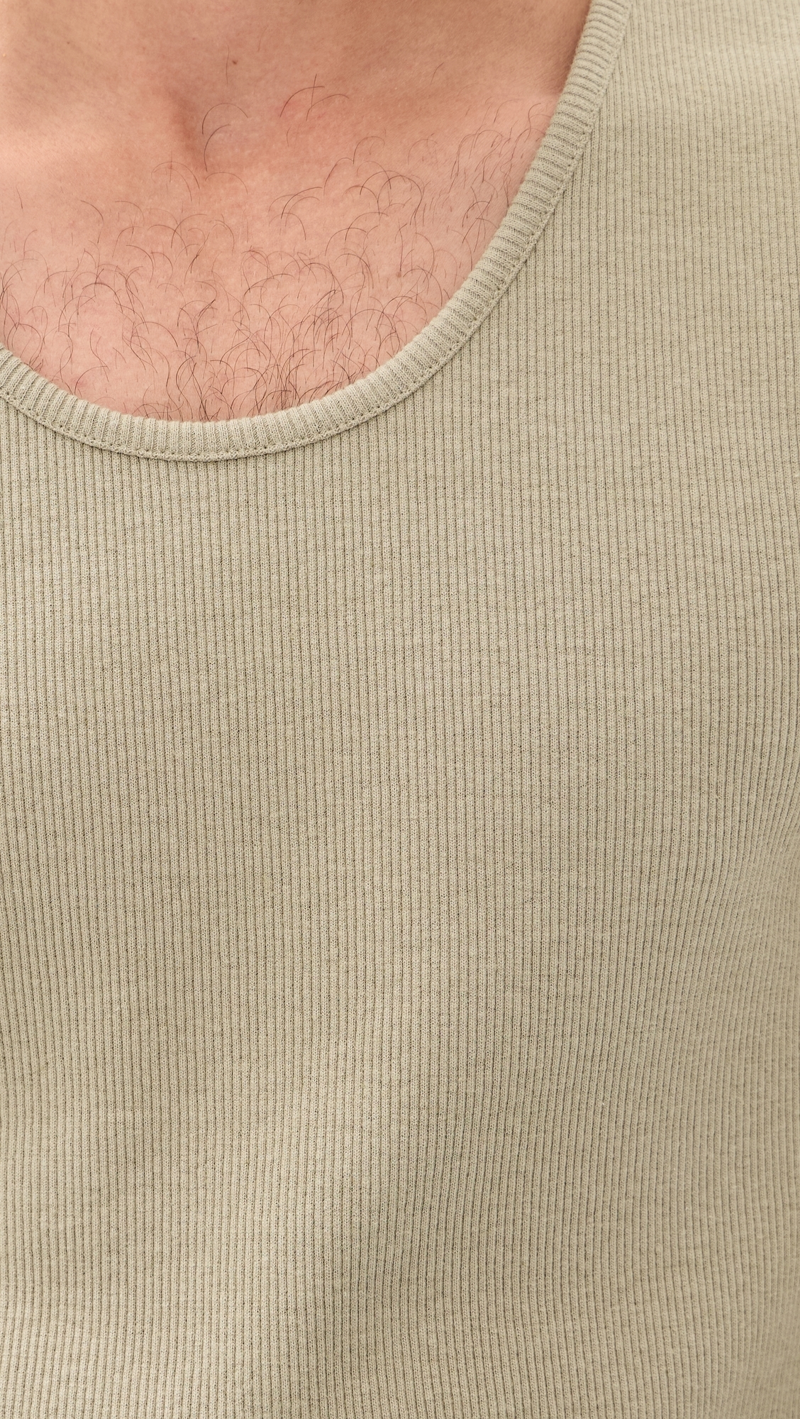 Rib Tank Top Sage