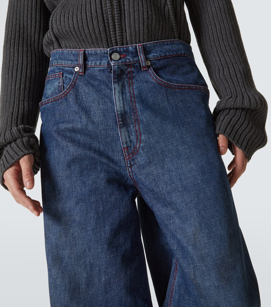 Indiana wide-leg jeans
