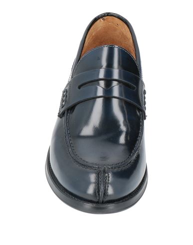 Man Loafers Midnight blue Size 9 Leather