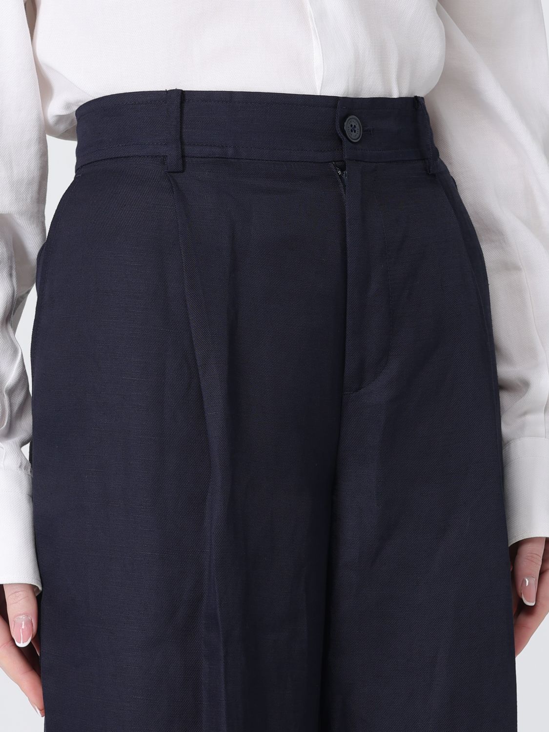 Pants Woman color Navy