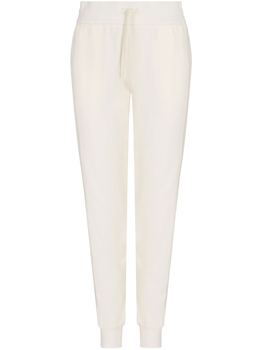 Cotton straight-leg trousers - Neutrals