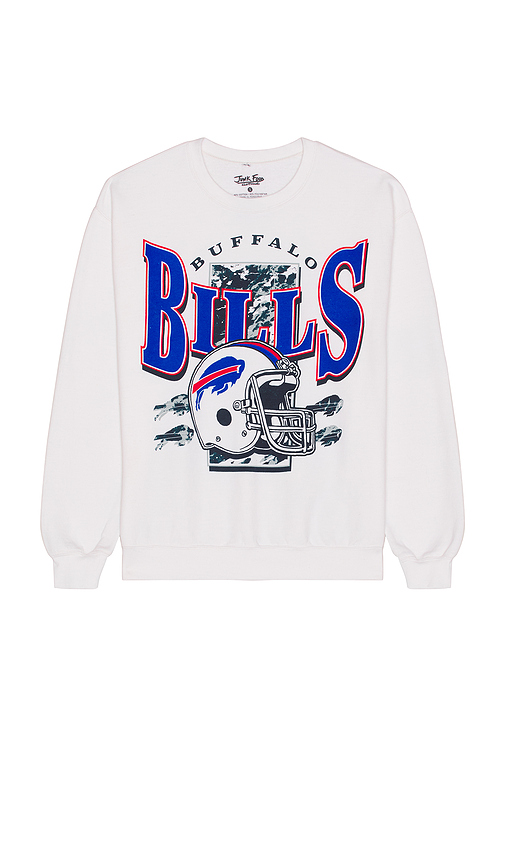 Junk Food Bills Conversion Crew Fleece Sweatshirt in Black. - L also in M, XL/1X