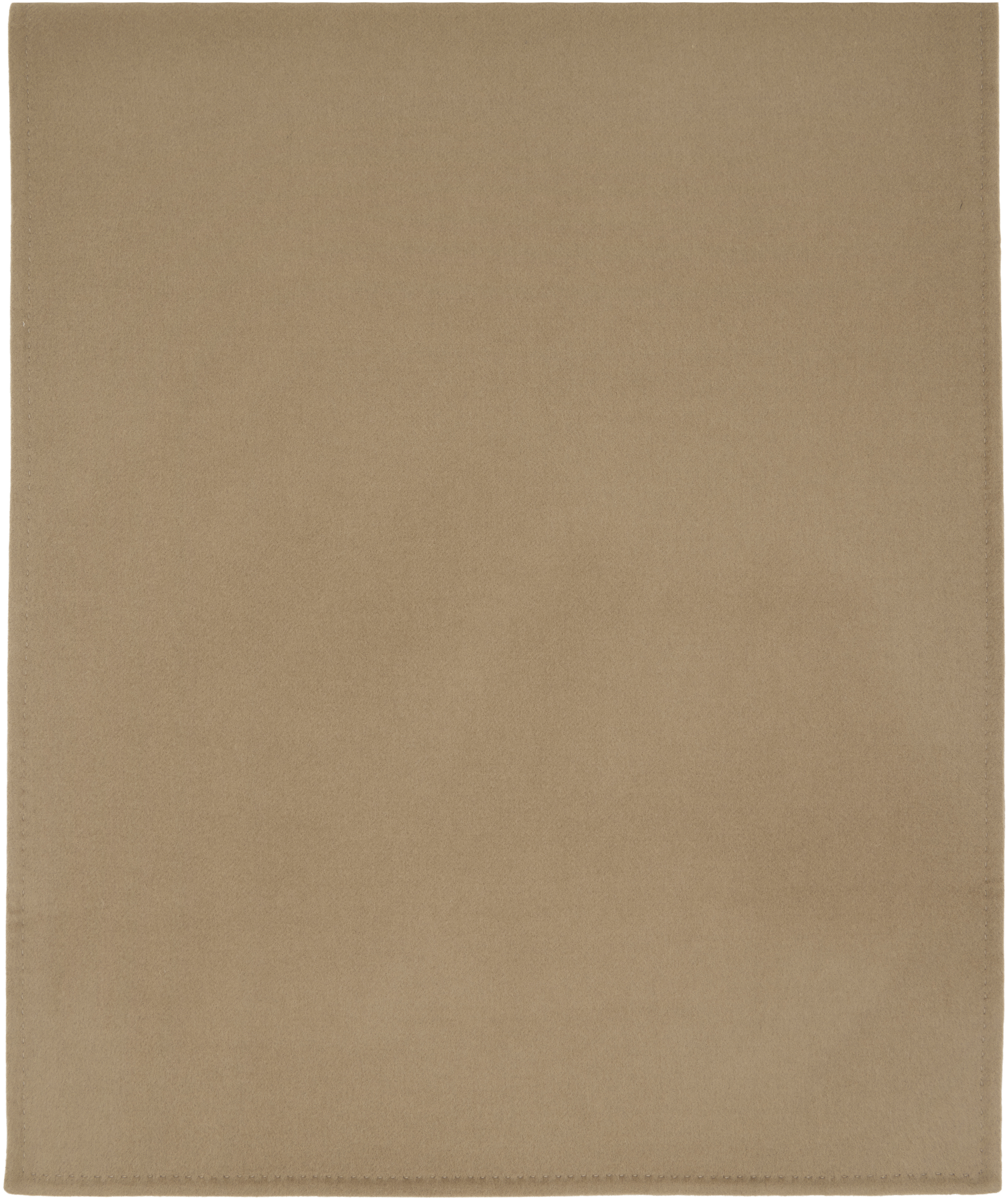 Taupe Wool Cashmere Julie Scarf