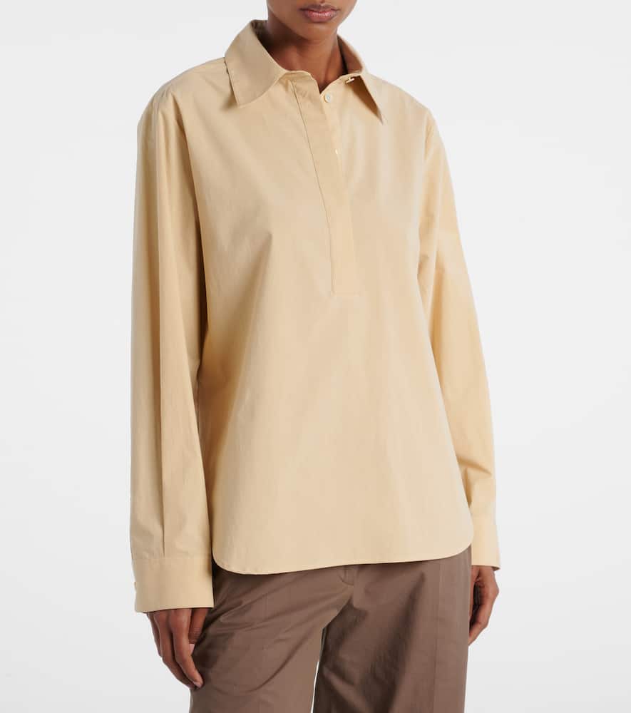 Margan cotton poplin shirt