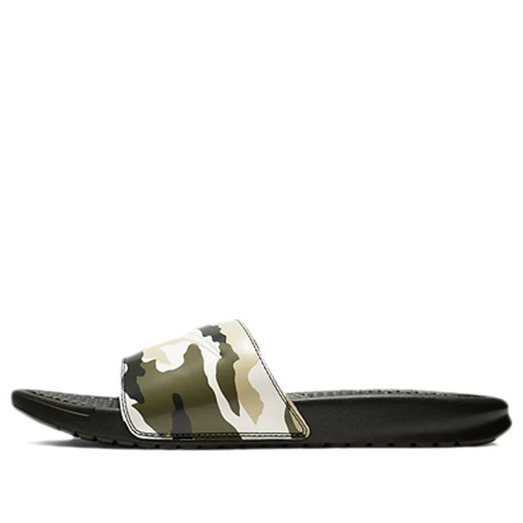 Benassi Jdi Print Military Green Unisex Slippers 'Sequoia'