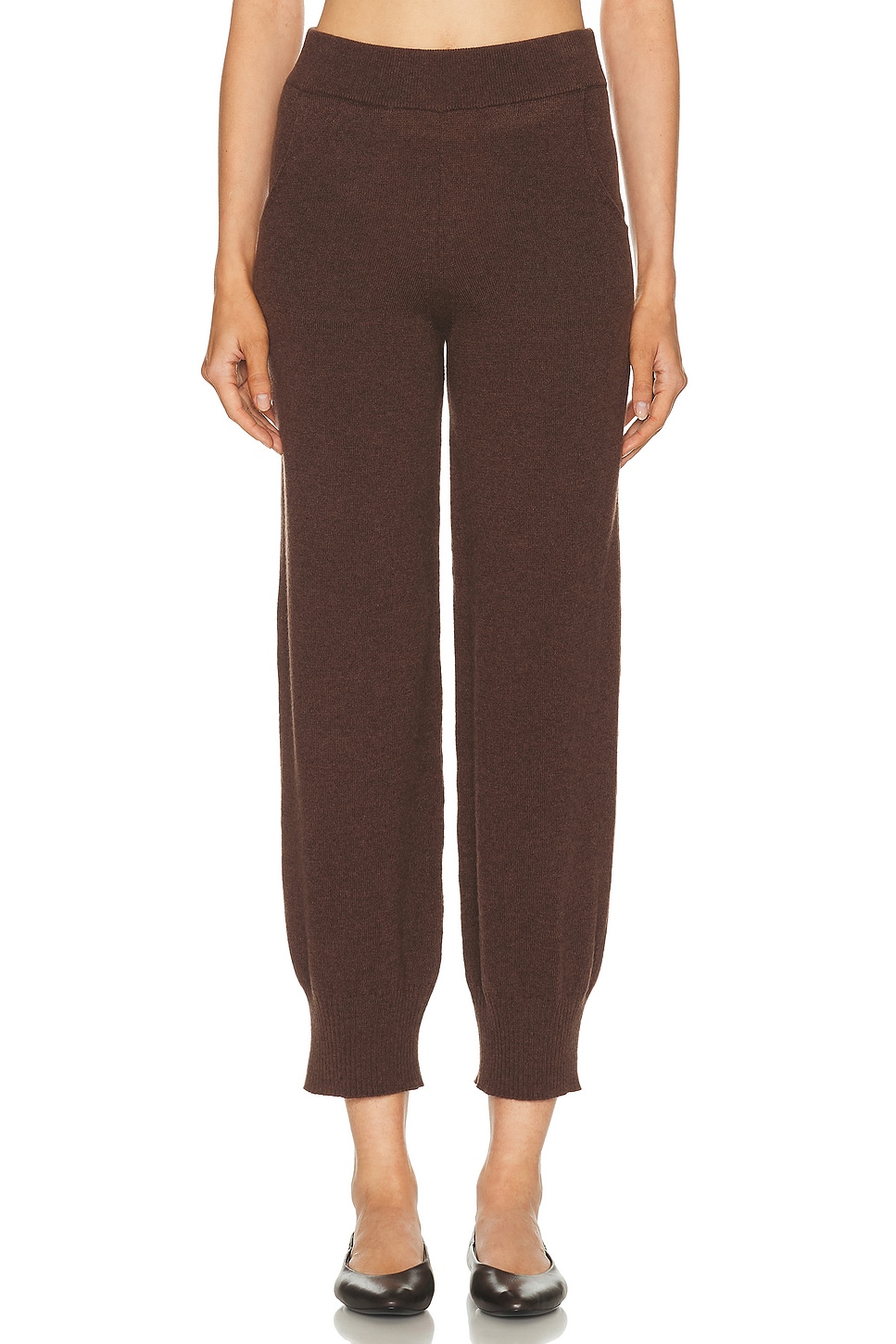 Amiya Heritage Travel Pant in Dark Brown - Chocolate. L also in
