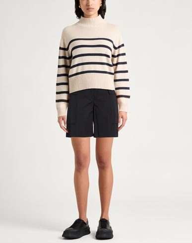 Woman Shorts & Bermuda Shorts Black Size 6 Cotton