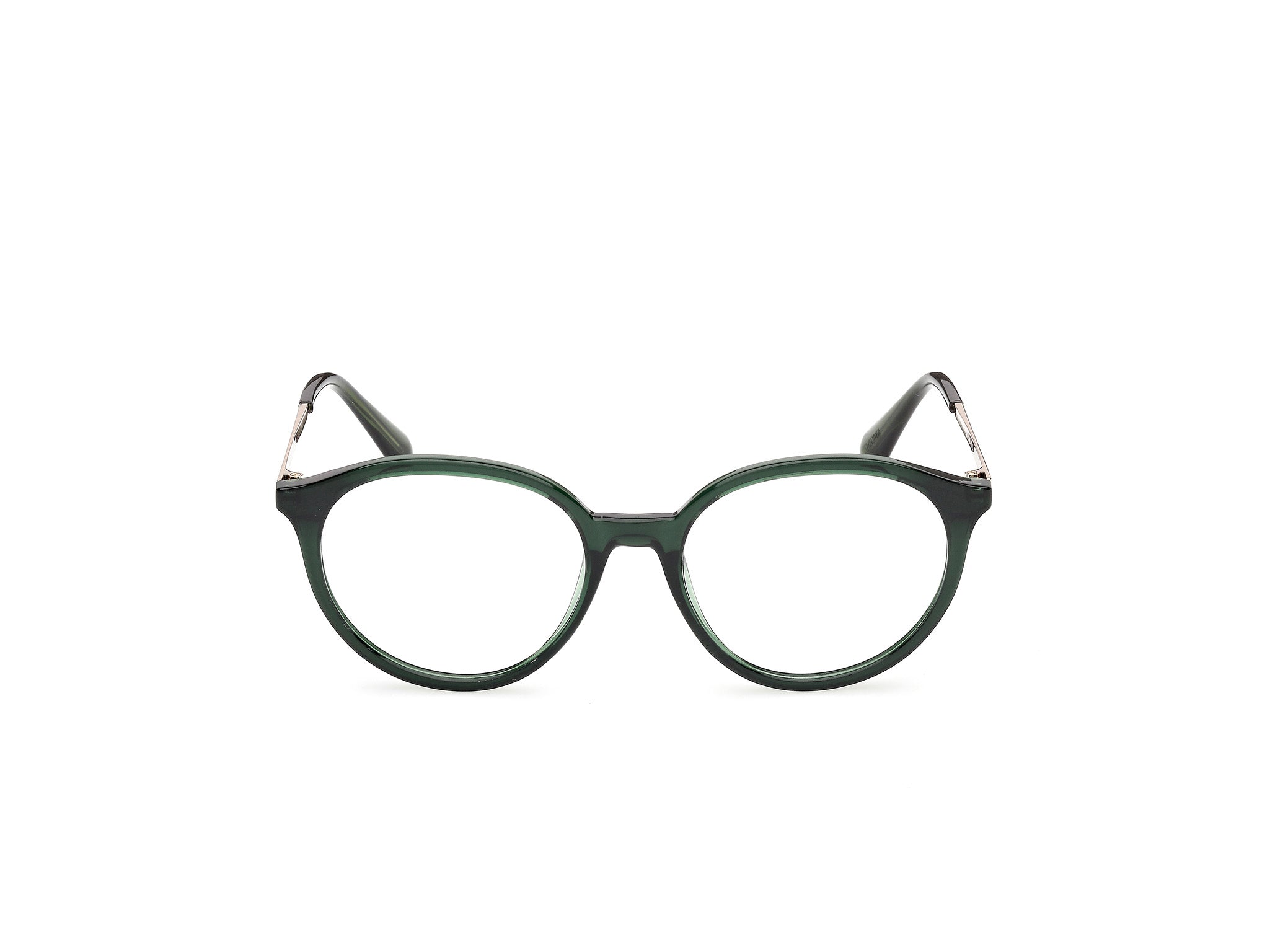 MAX&Co Mujer MAX&Co MO5198 096 Monturas ópticas Inyectado Verde Redonda Norma