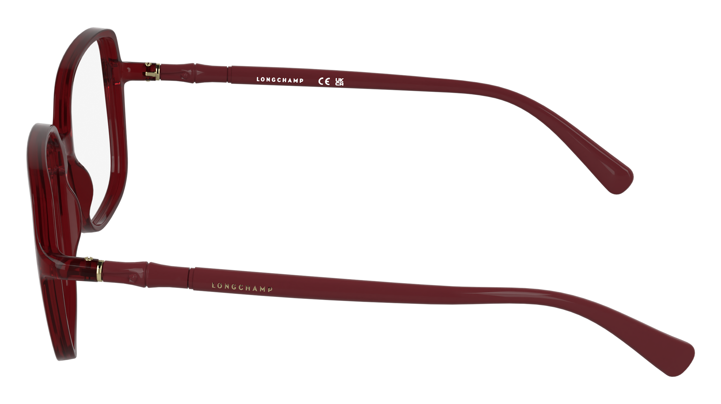 LONGCHAMP Woman LONGCHAMP LO2802 601 Optical frames Bio-injected Bordeaux Squared Norma