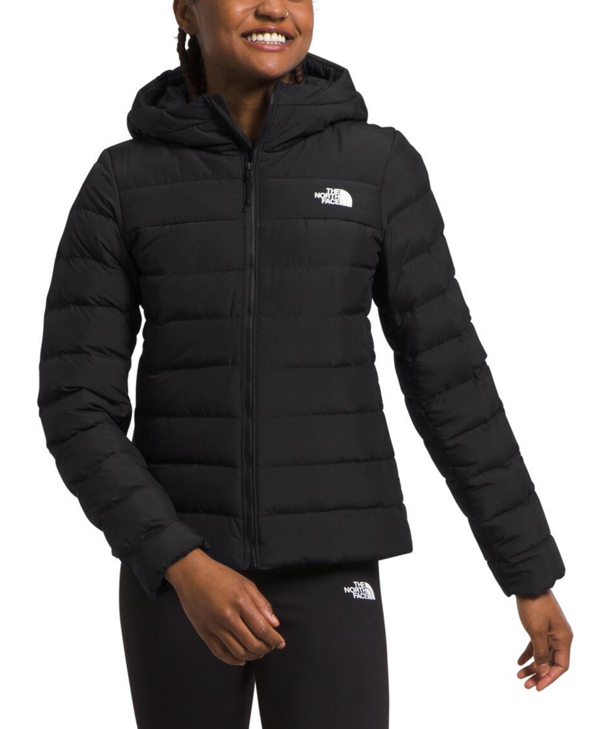 Women's Aconcagua 3 Quilted Hooded Jacket - TNF Black
