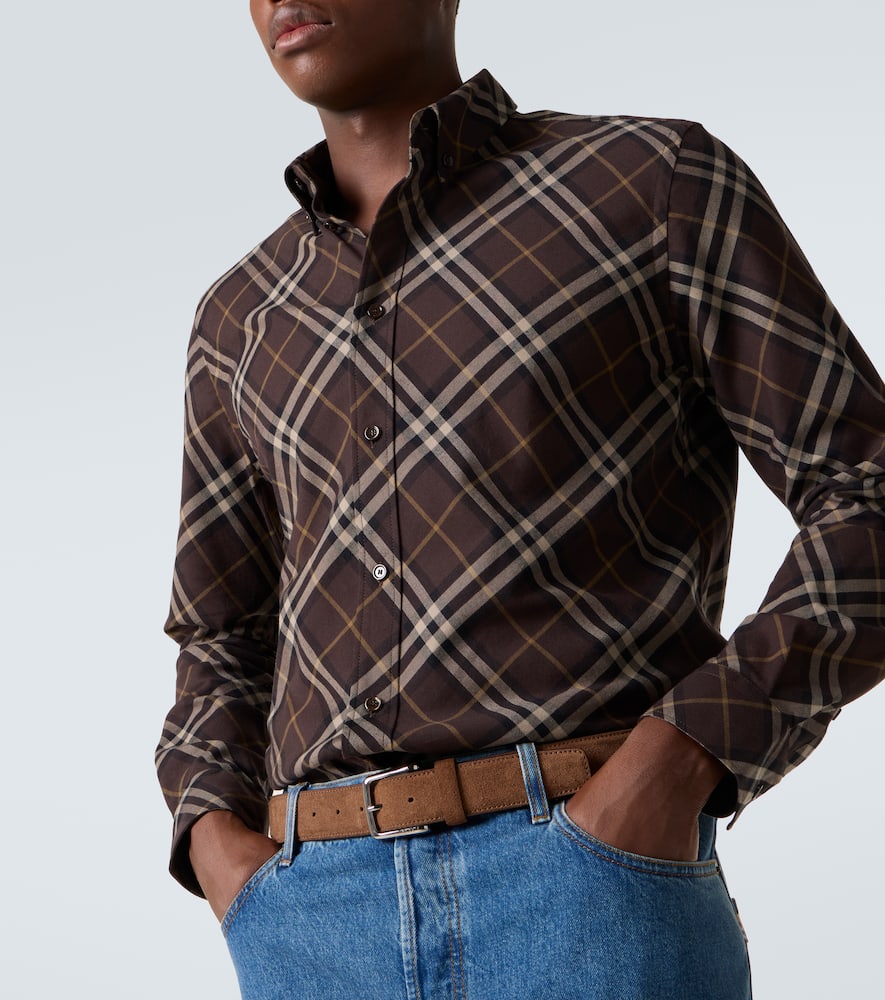 Check cotton shirt