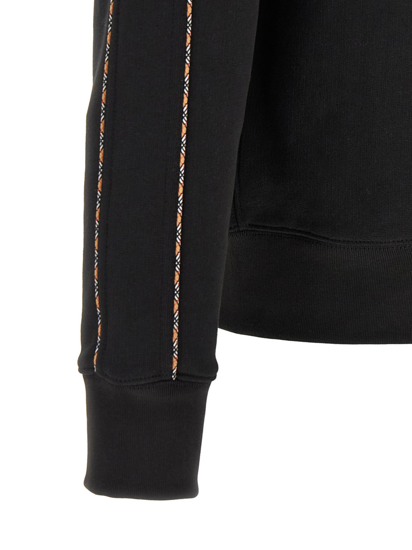 Burberry - scott hooded jacket drawstring hood ribbed cuff