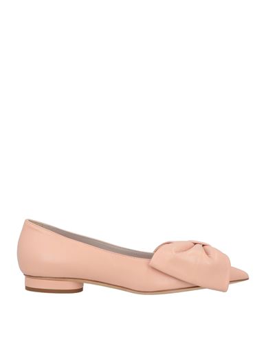 Woman Ballet flats Pink Size 7.5 Leather