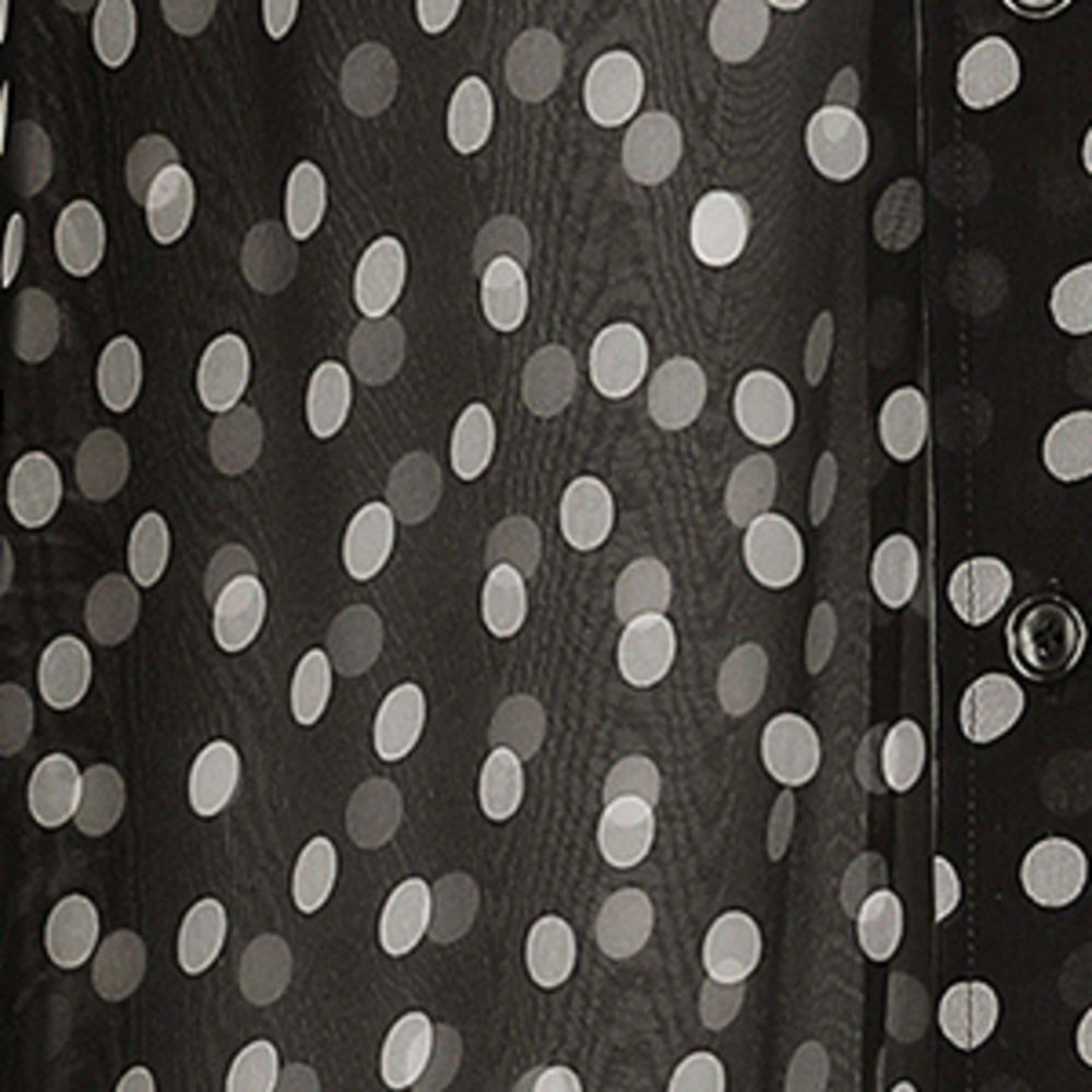 Silk Polka-Dot Shirt