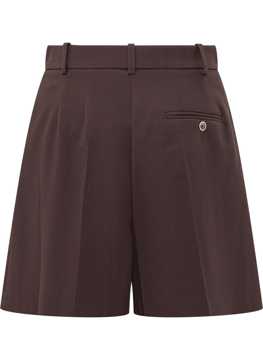 Flared tailored shorts - 36