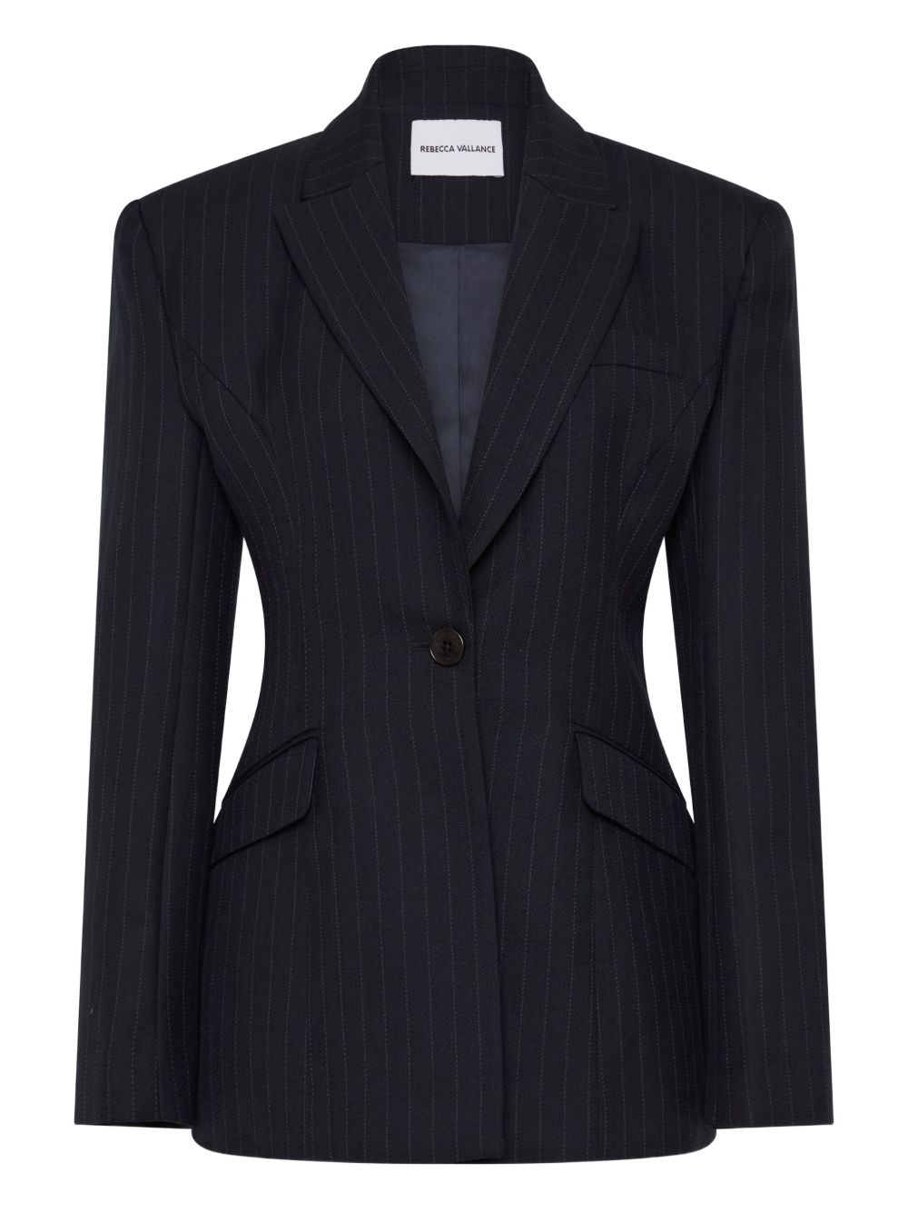 Maxwell pinstriped blazer - Blue