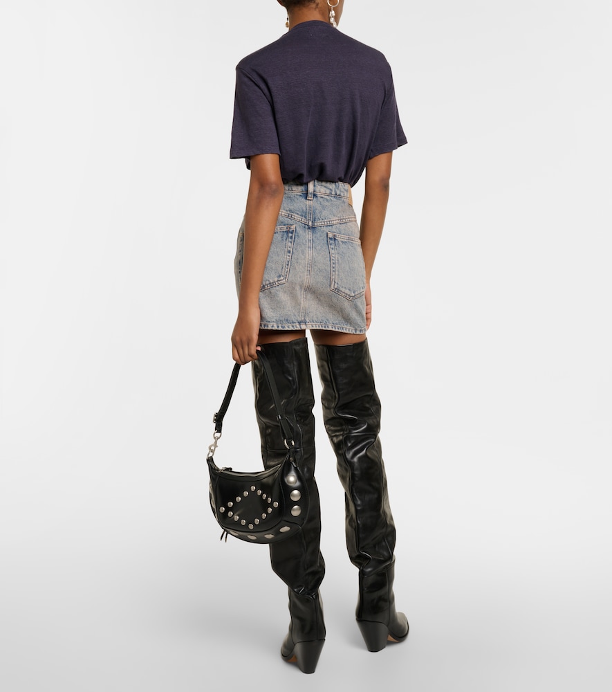 Vesna denim miniskirt