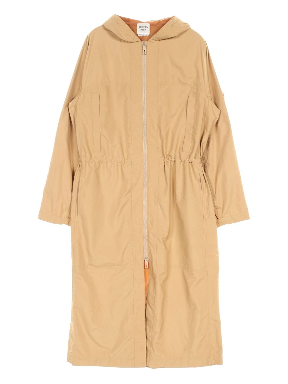 2010s hooded coat - Brown