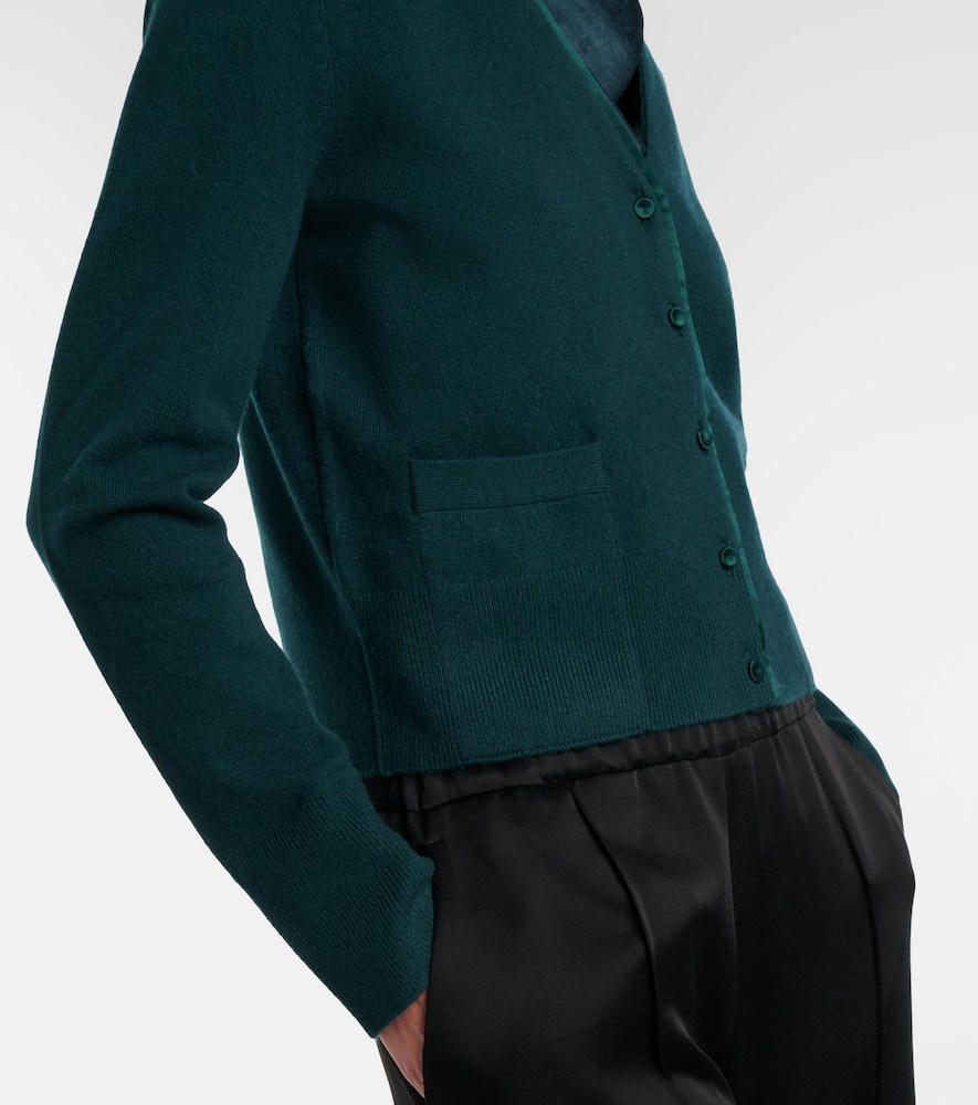Wool and cashmere-blend cardigan