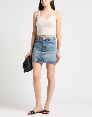 Woman Top Ivory Size 10 Cotton