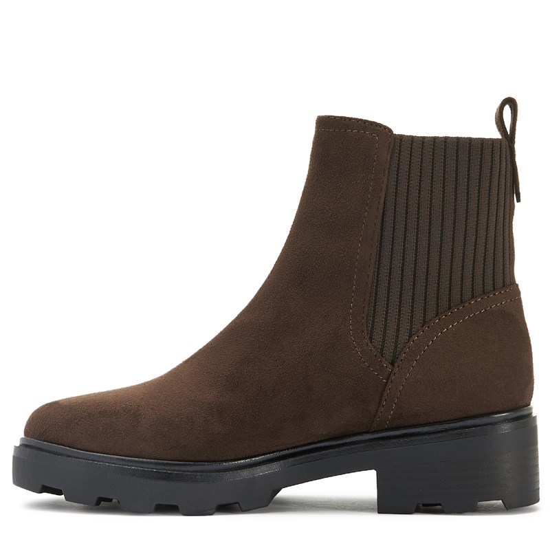Women's Emily Chelsea Boots (Dark Brown)