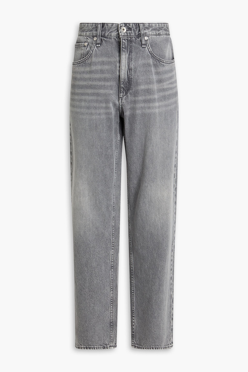Straight-fit denim jeans - Gray - 34W/ 32L