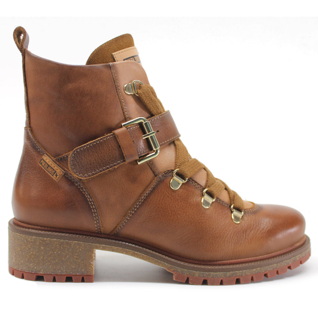 Pikolinos Aspe Calfskin Leather Women's Zip Up Ankle Boots