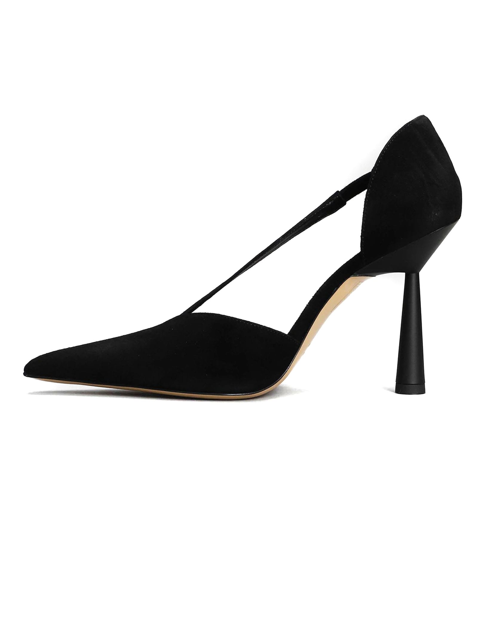 Black Suede Rosie 34 Pumps
