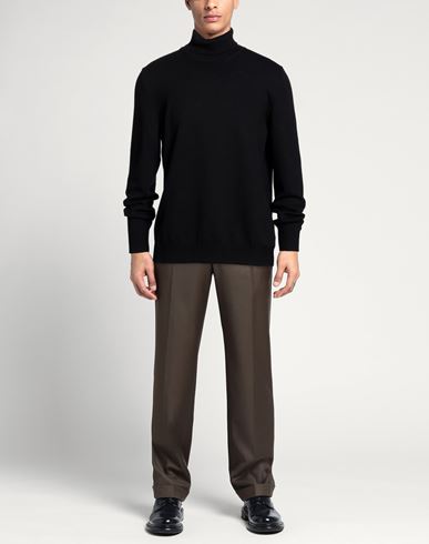 Man Turtleneck Black Size 44 Virgin Wool