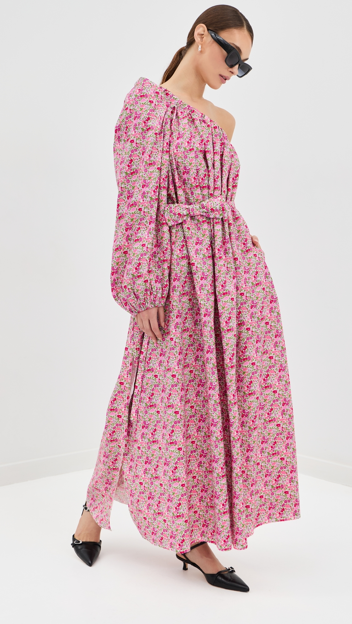 Antiparos Dress Pink Explosion