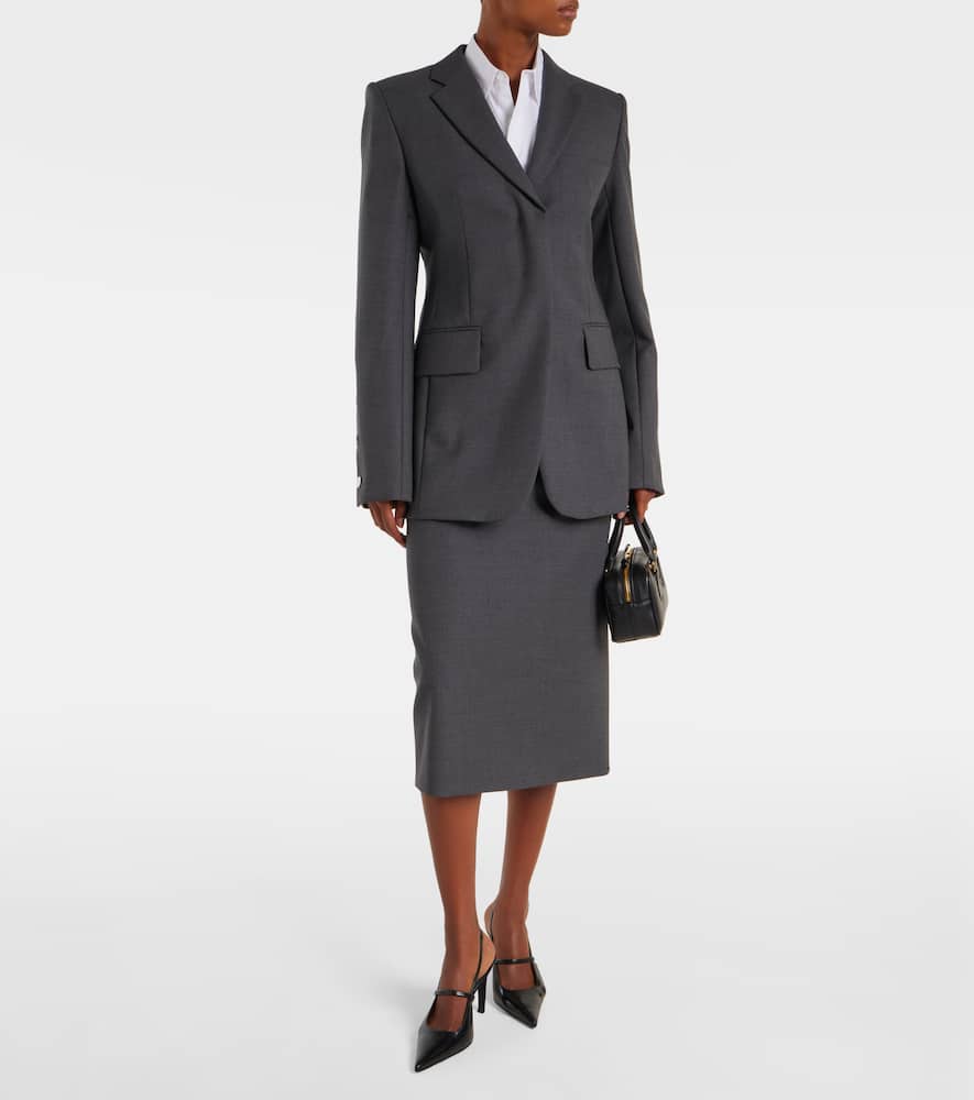 Ranghi virgin wool blazer