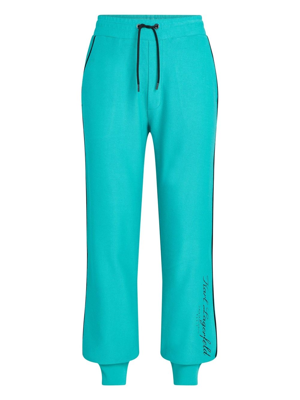 Hotel Karl cotton track pants - Green