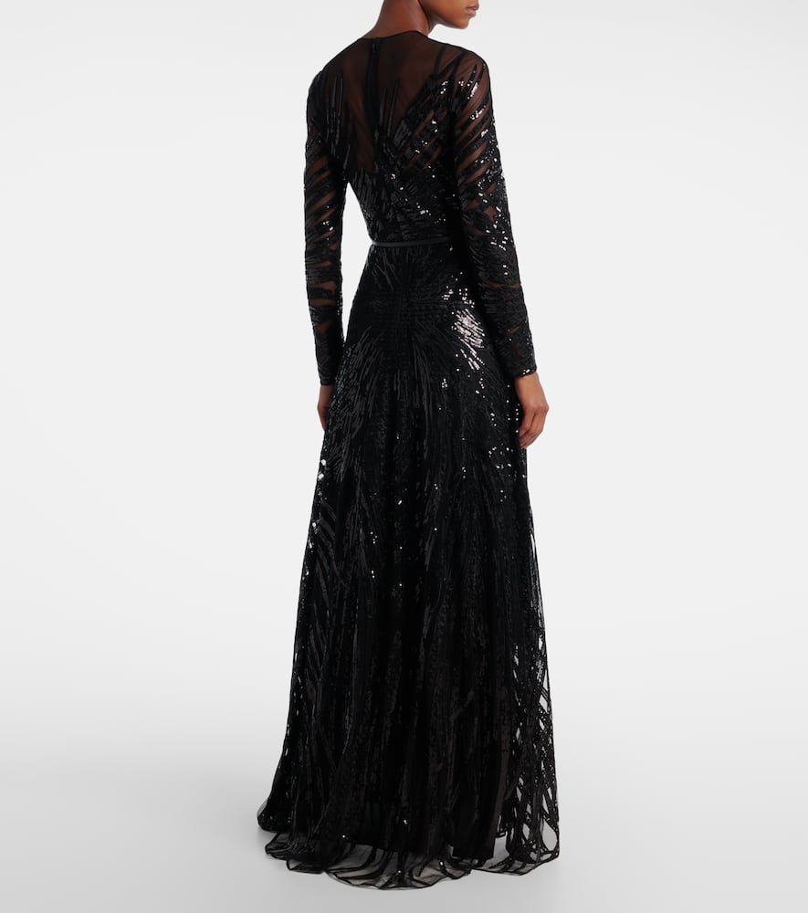 Embellished gown