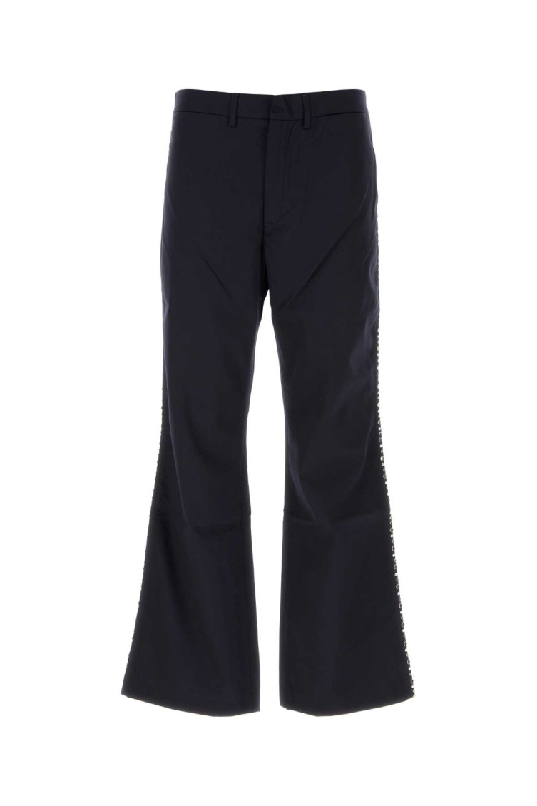 Blue Cotton Pant