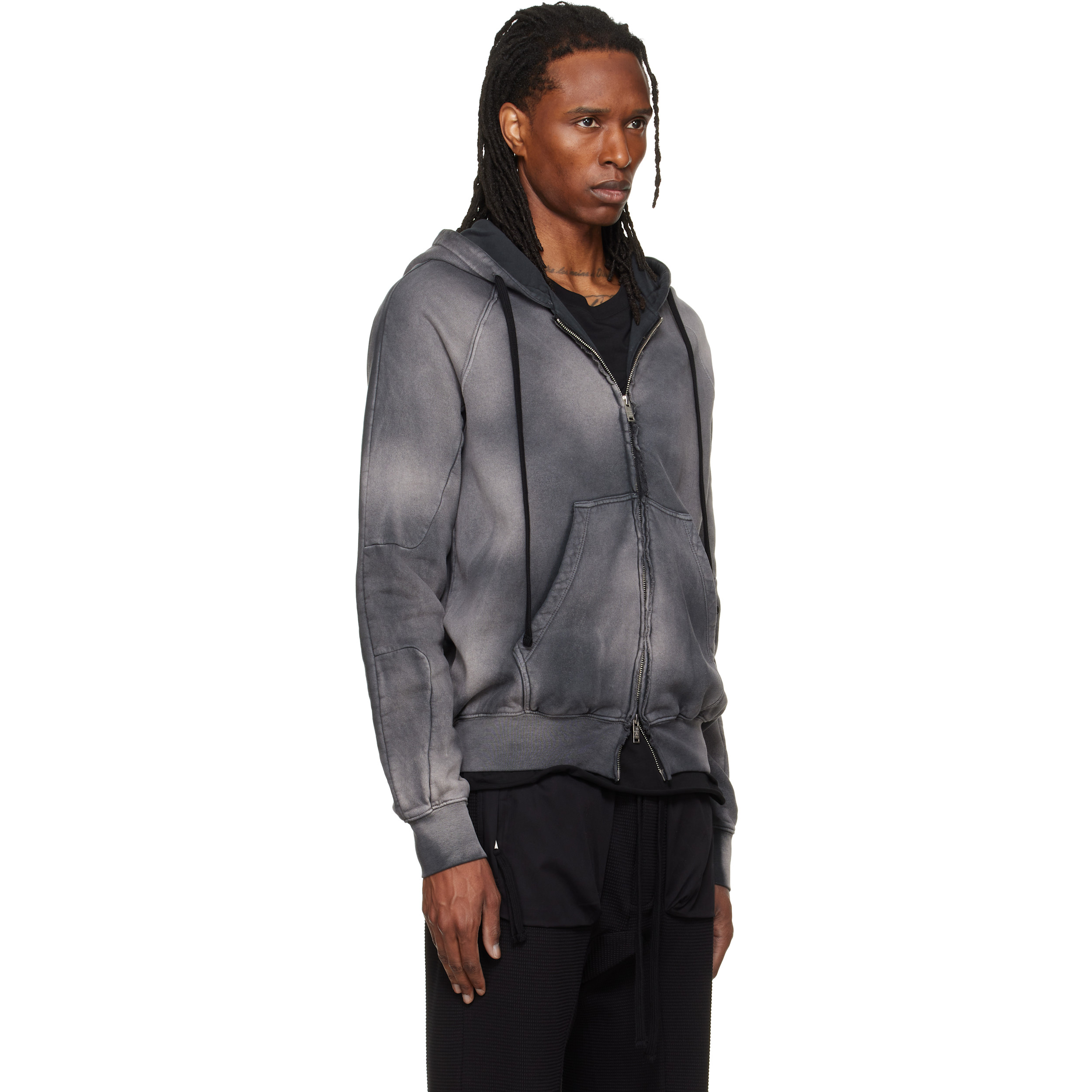 Gray SJ 711 Hoodie