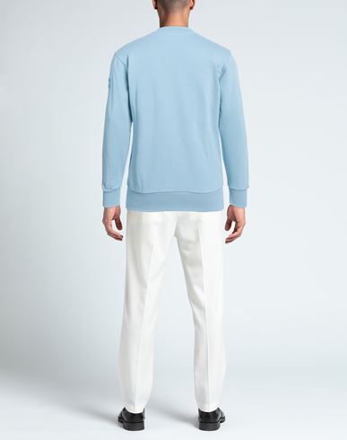 Afterlabel Man Sweatshirt Sky blue Size M Cotton