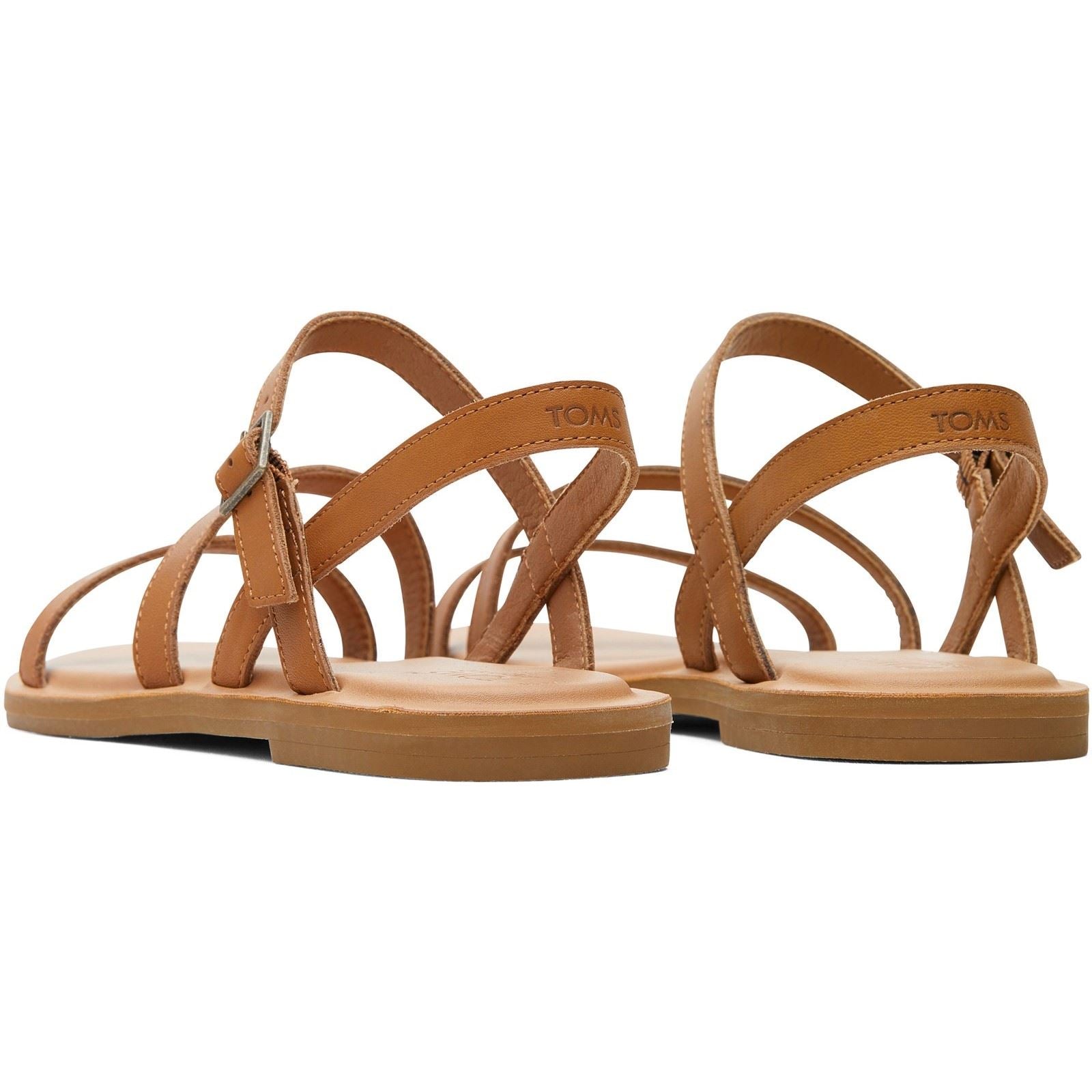 Toms Kira Leather Women's Tan Sanda