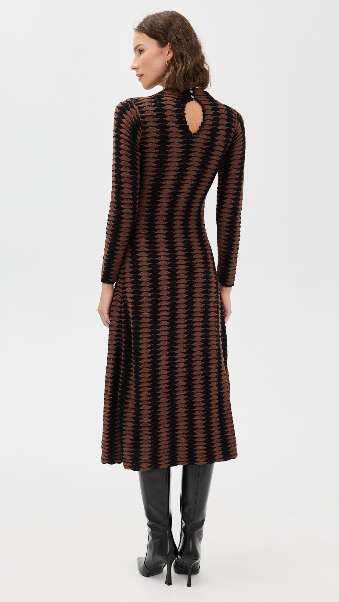 Dulce Dress Chocolate/Black