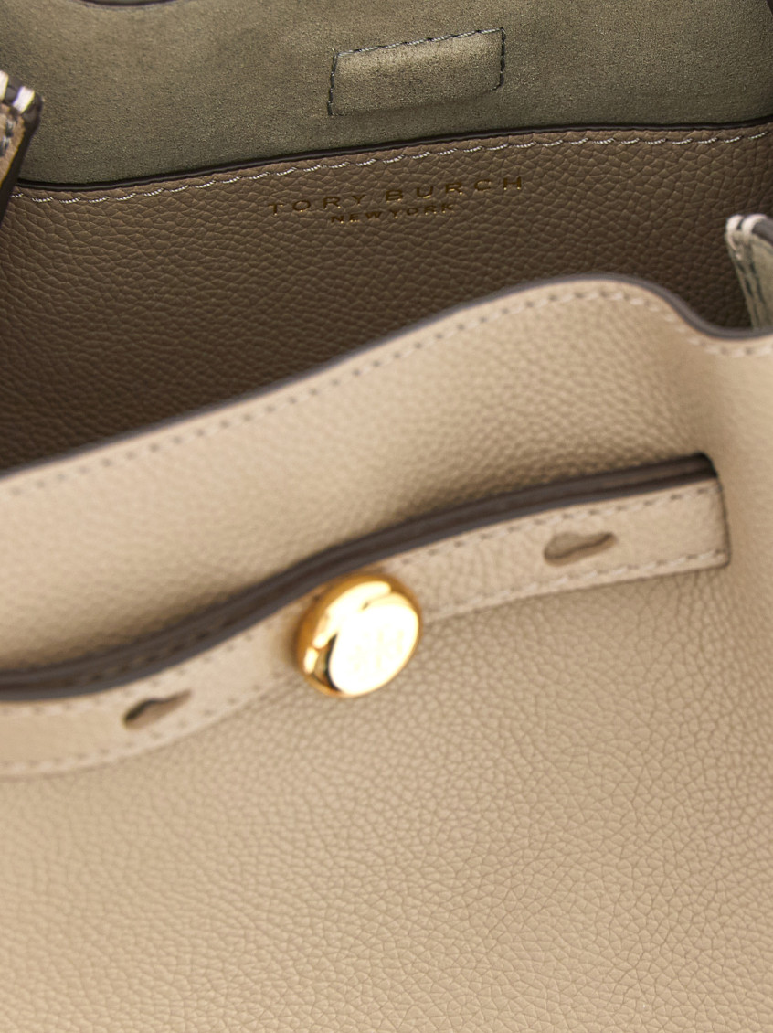 Romy Leather Bucket Bag