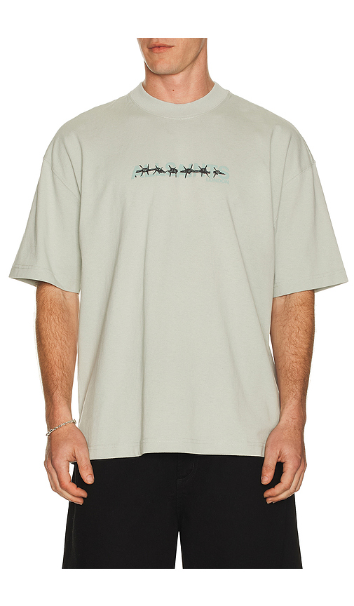 ALLSAINTS Deterent Tee in Sage. - L also in M, S, XL/1X