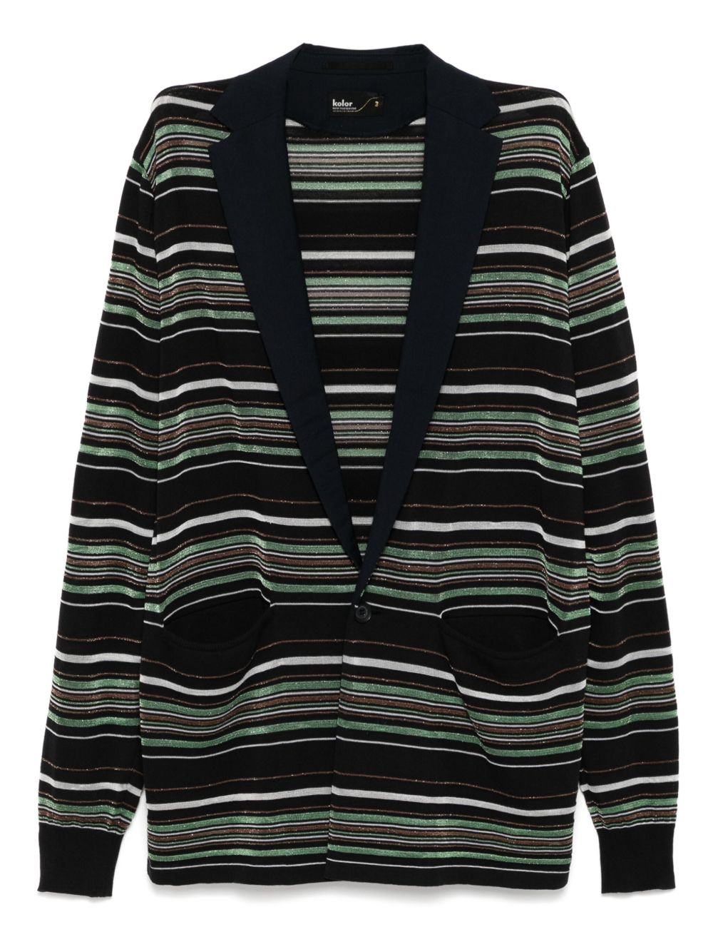 Single-breasted blazer - Black