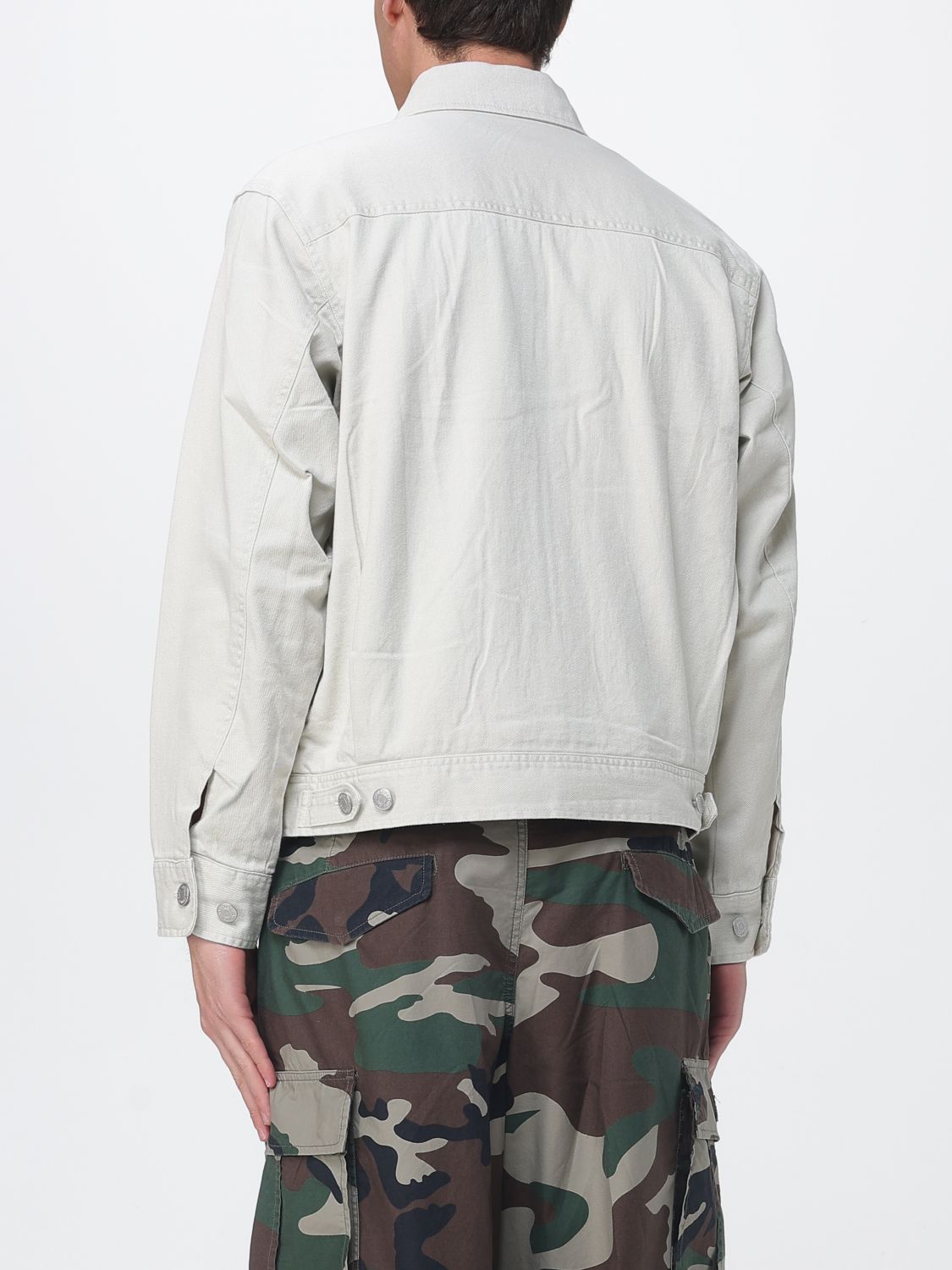 Jacket Men color Silver