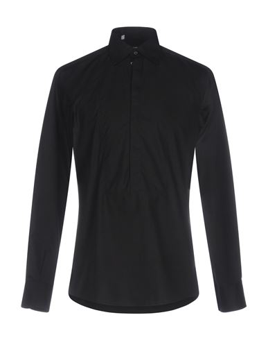 Man Shirt Black Size 15 Cotton